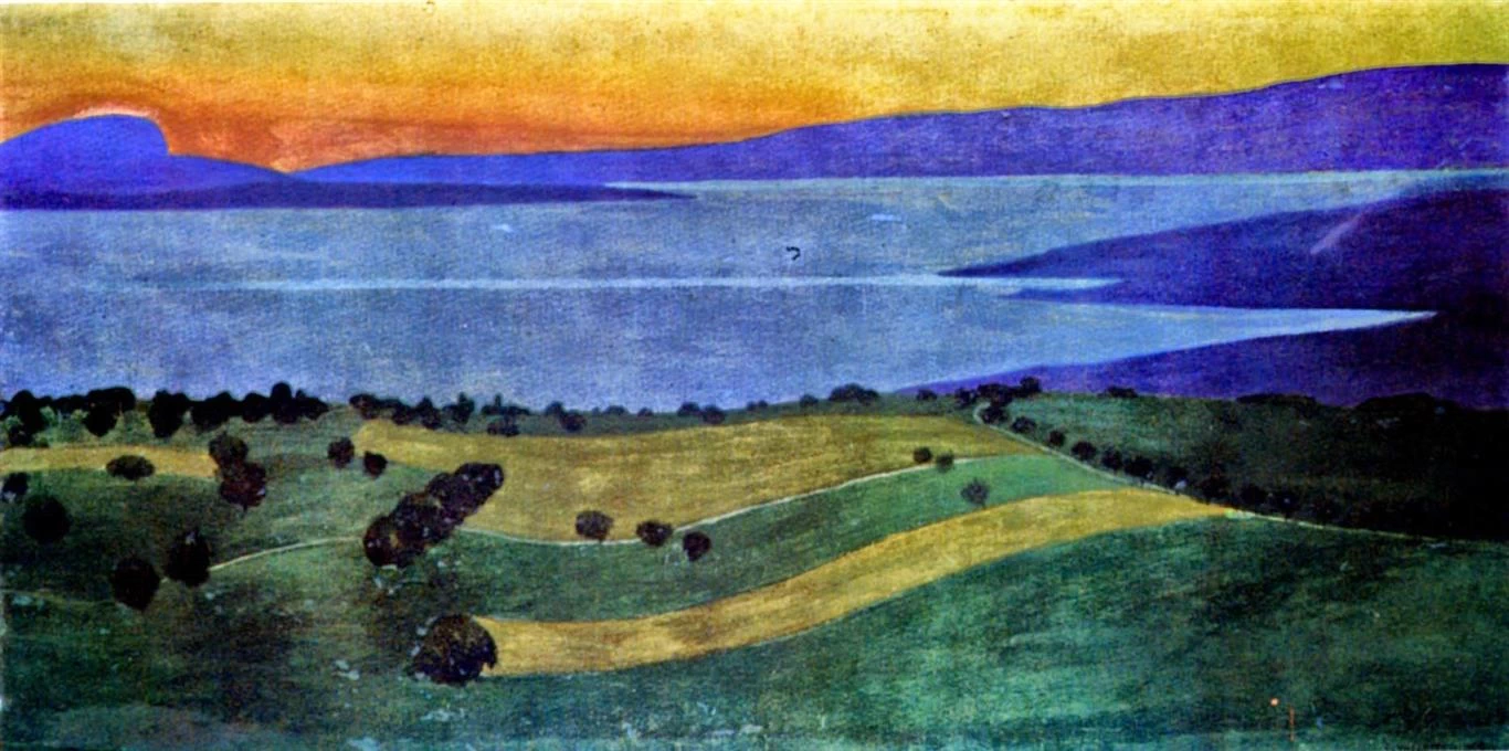 Félix Vallotton - 288, Il Lago Lema, effetto della sera